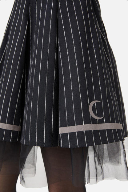 Black Friday - Sew Much Fun Stripe Dress - black