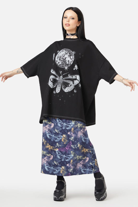 Black Friday - Mega Moth OS Tee - black