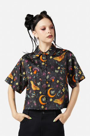 Black Friday - Garden Party Blouse - black