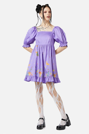 Black Friday - Scenic Nights Dress - lilac