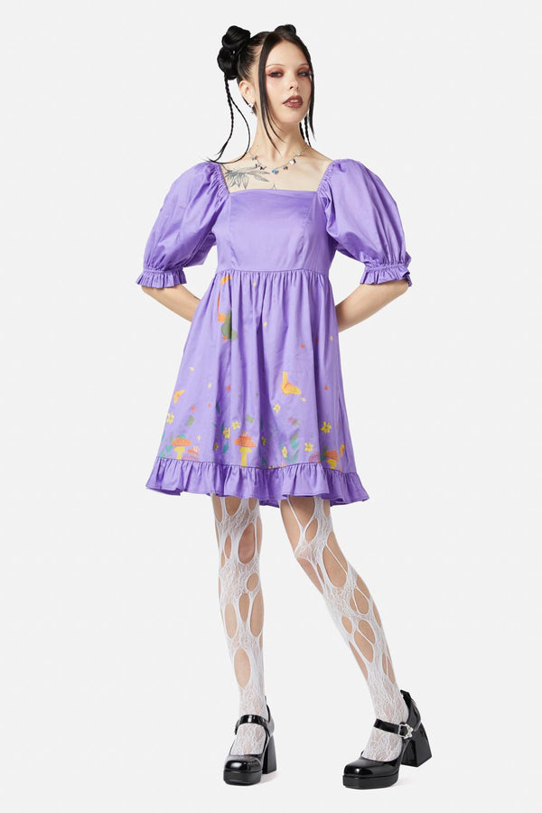 Black Friday - Scenic Nights Dress - lilac