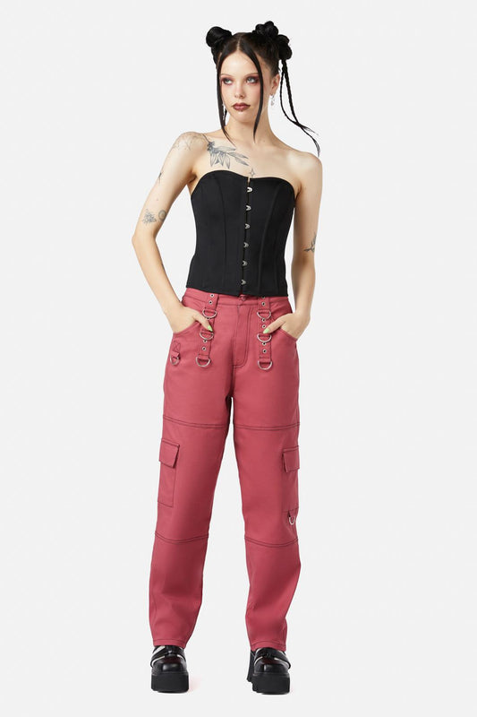Black Friday - Pottering Around Corset - black