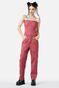 Black Friday - Pottering Around Corset - pink