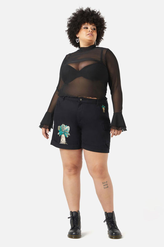 Black Friday - Curve Aura Top - black