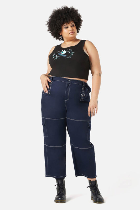Black Friday - Curve Moth Pant - midnight