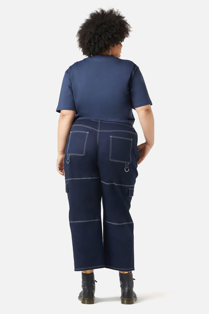 Black Friday - Curve Nocturnal Frog Tee - navy