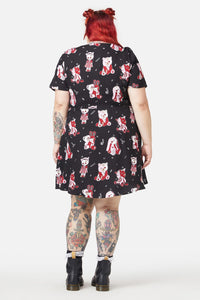 Black Friday - Curve Sew Much Fun Dress - black