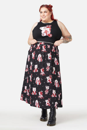 Black Friday - Curve Sew Much Fun Skirt - black