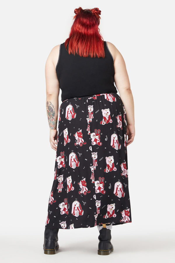 Black Friday - Curve Sew Much Fun Skirt - black