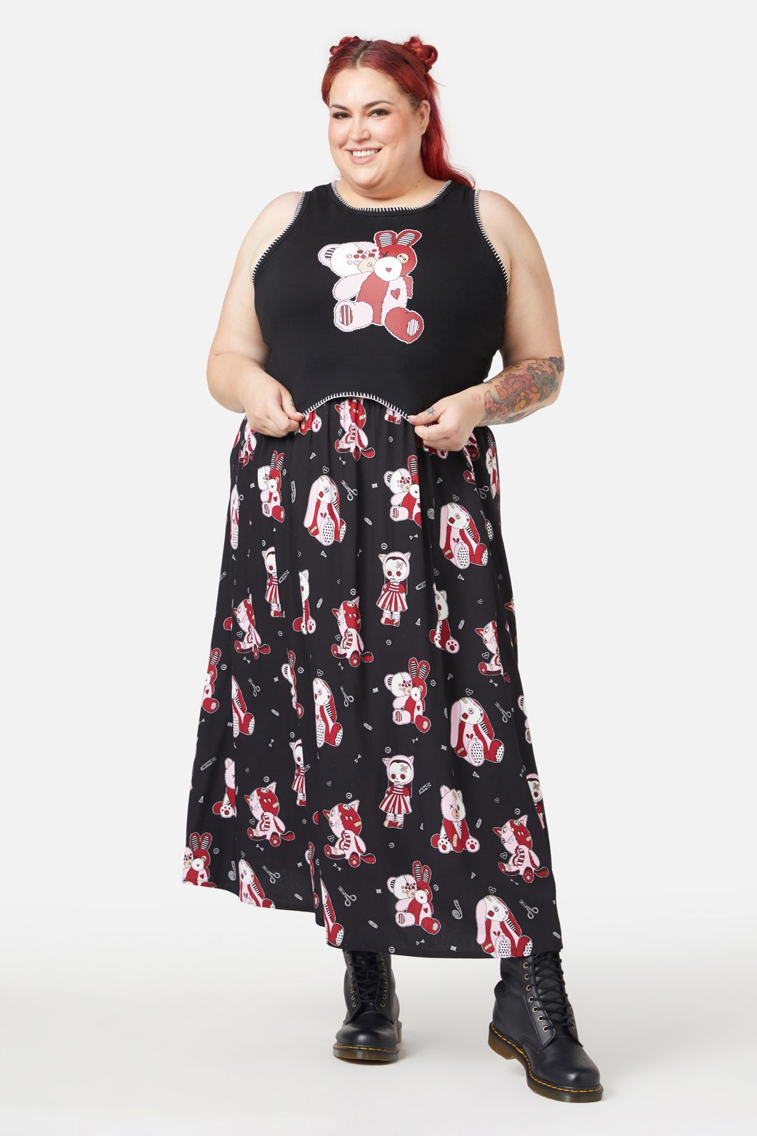 Black Friday - Buttons Tank - black