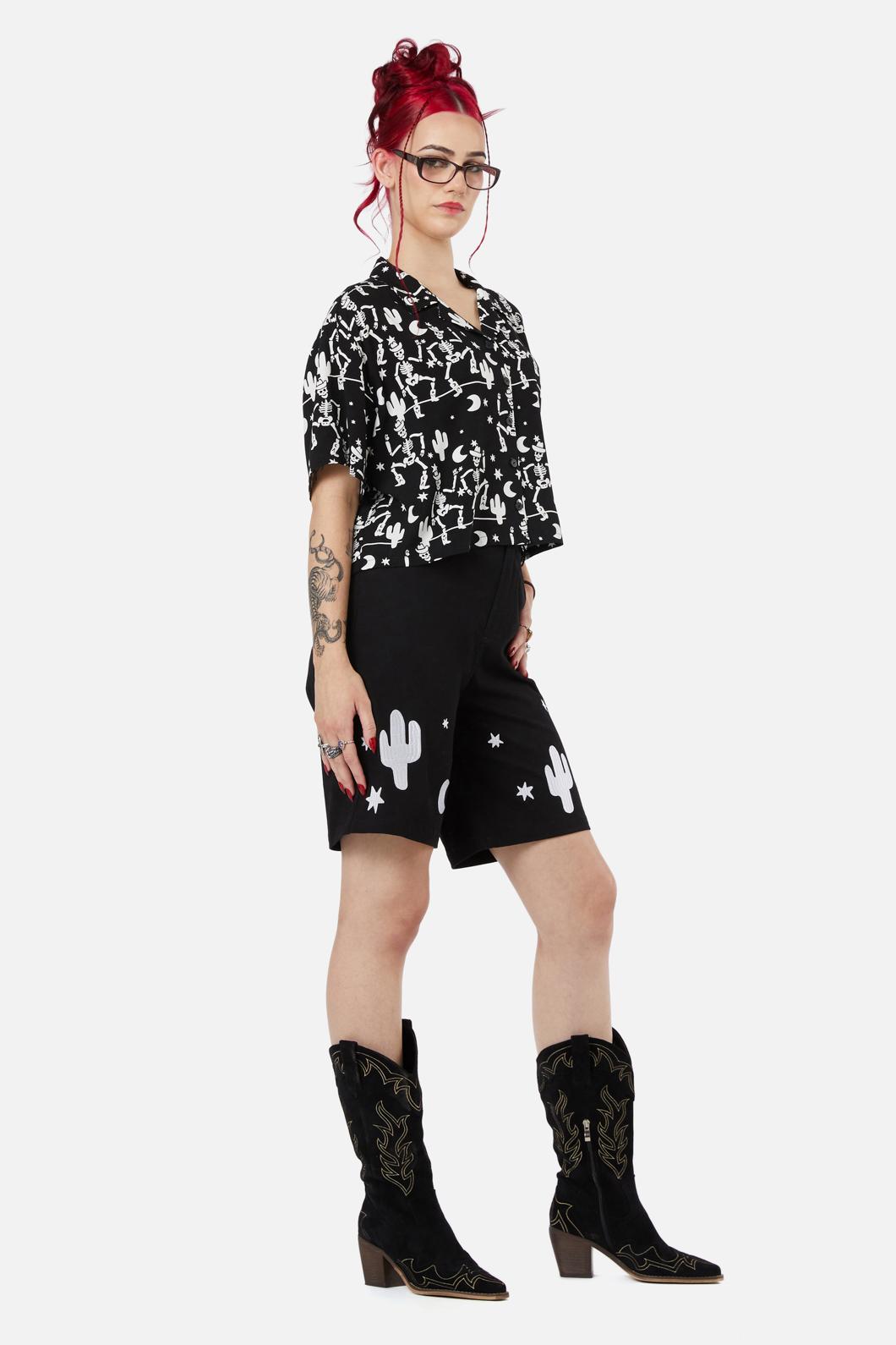Black Friday - Boothill Blouse - black