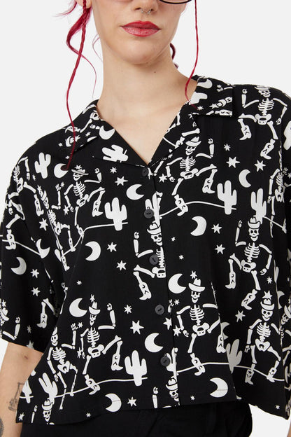 Black Friday - Boothill Blouse - black