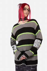 Black Friday - Hunter Oversized Knit Jumper - multi