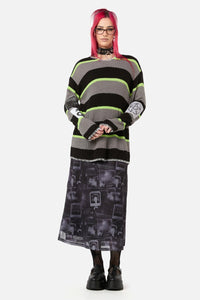 Black Friday - Hunter Oversized Knit Jumper - multi