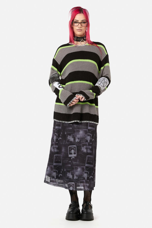 Black Friday - Hunter Oversized Knit Jumper - multi