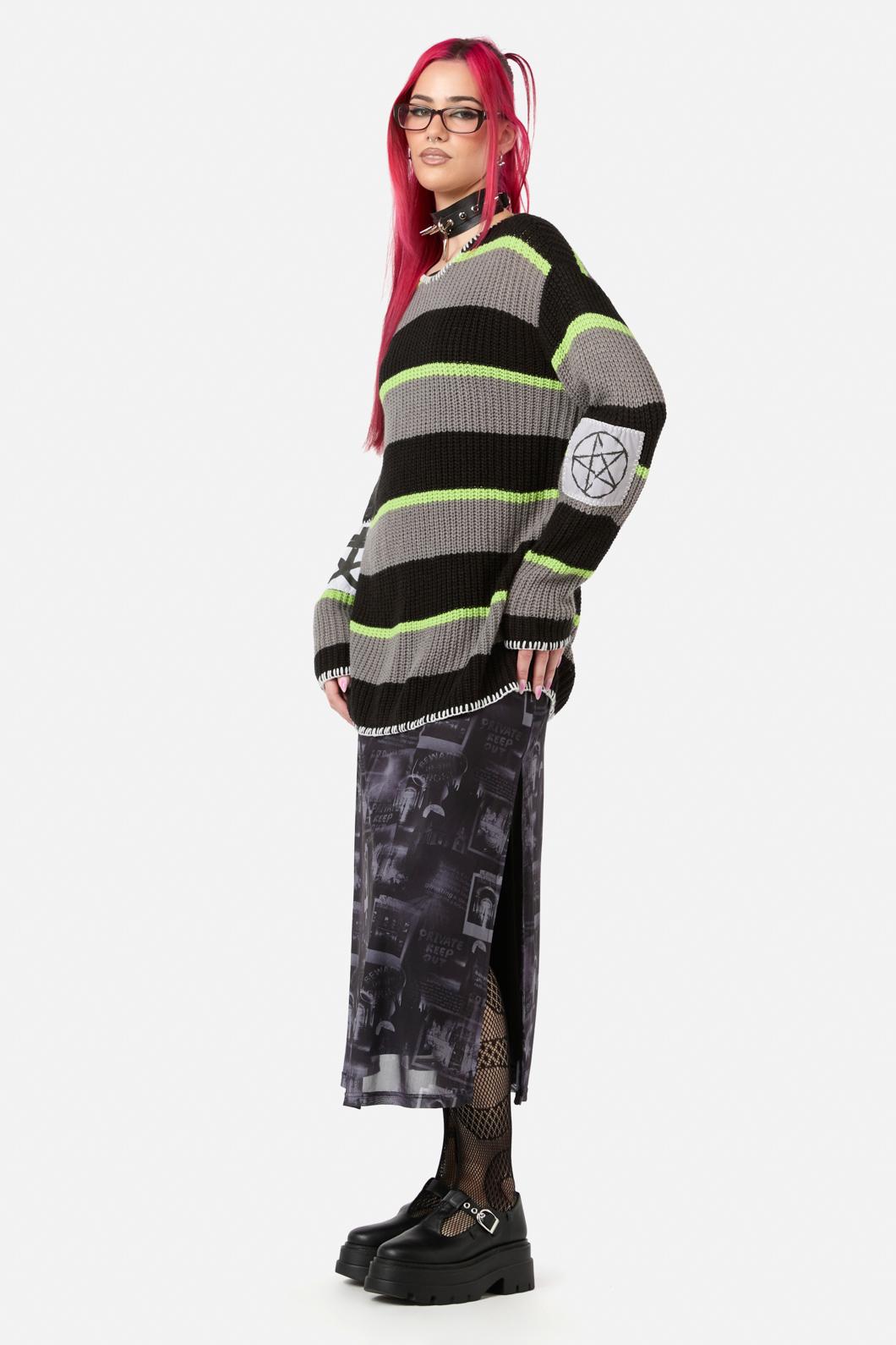 Black Friday - Hunter Oversized Knit Jumper - multi