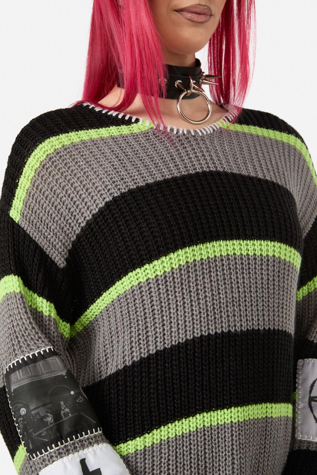 Black Friday - Hunter Oversized Knit Jumper - multi