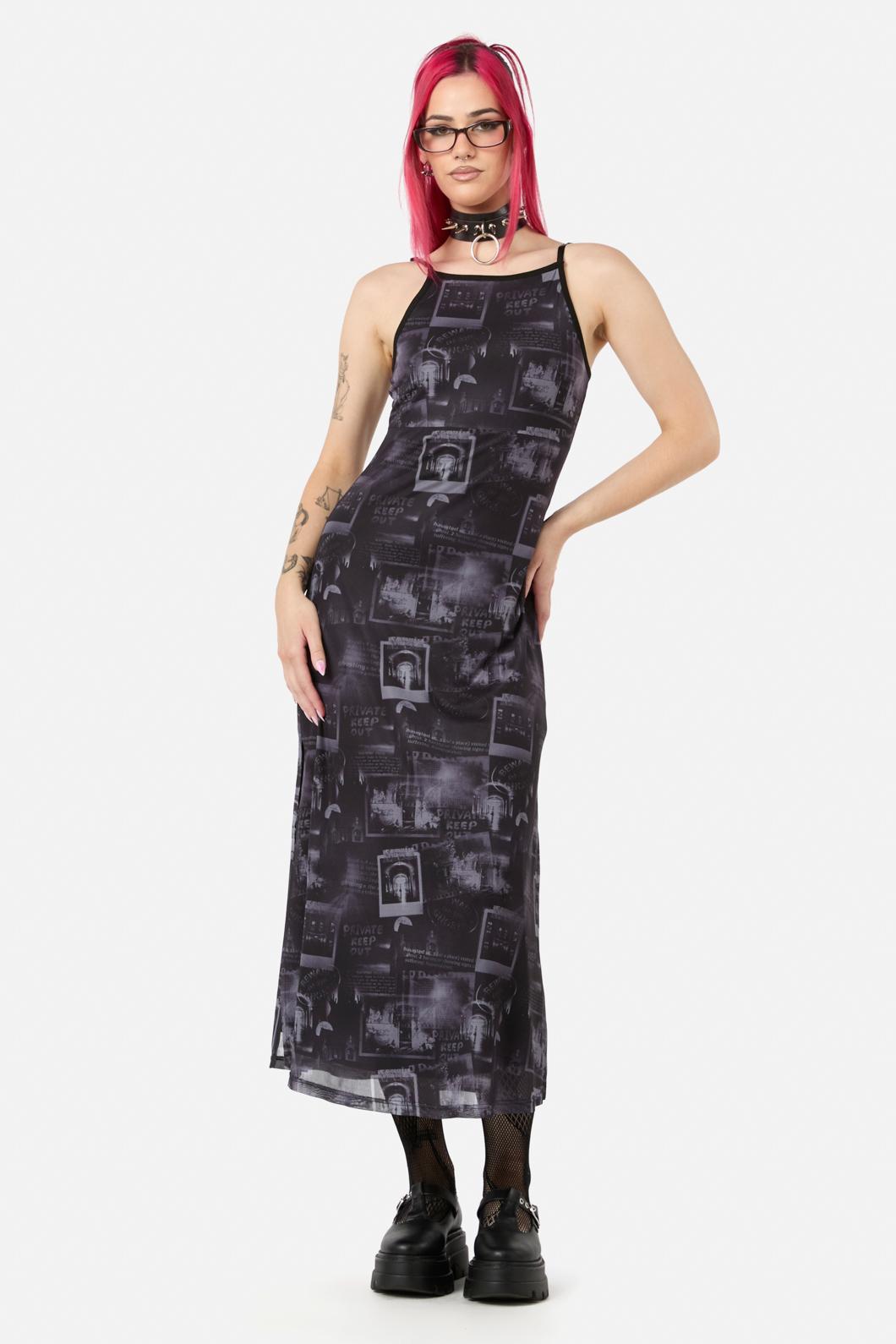 Black Friday - Possess Mesh Dress - black