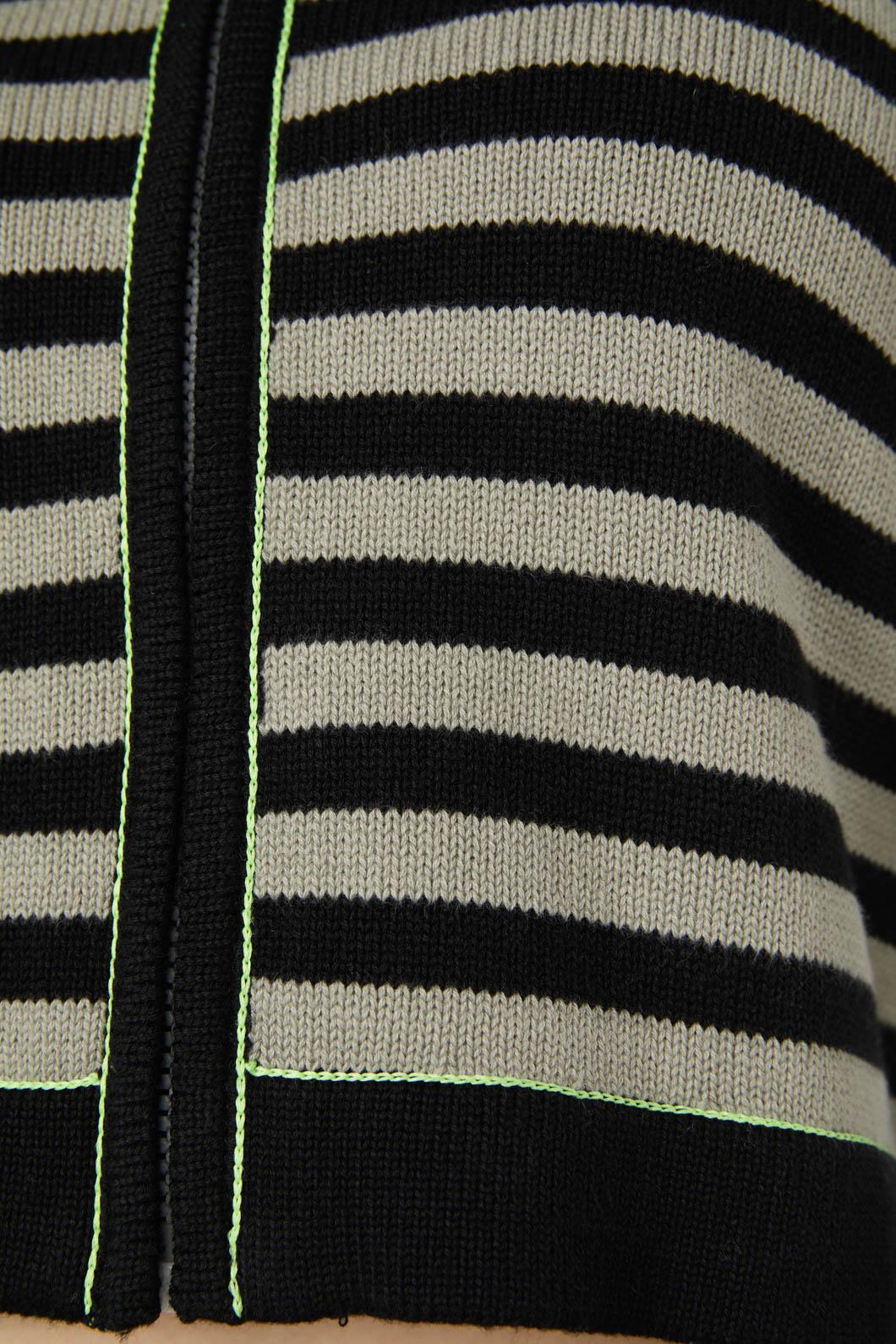 Black Friday - Unsolved Knit Cardi - black-grey