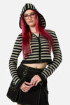 Black Friday - Unsolved Knit Cardi - black-grey