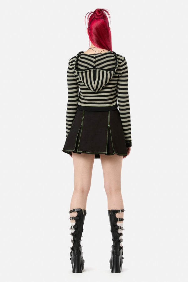 Black Friday - Unsolved Knit Cardi - black-grey