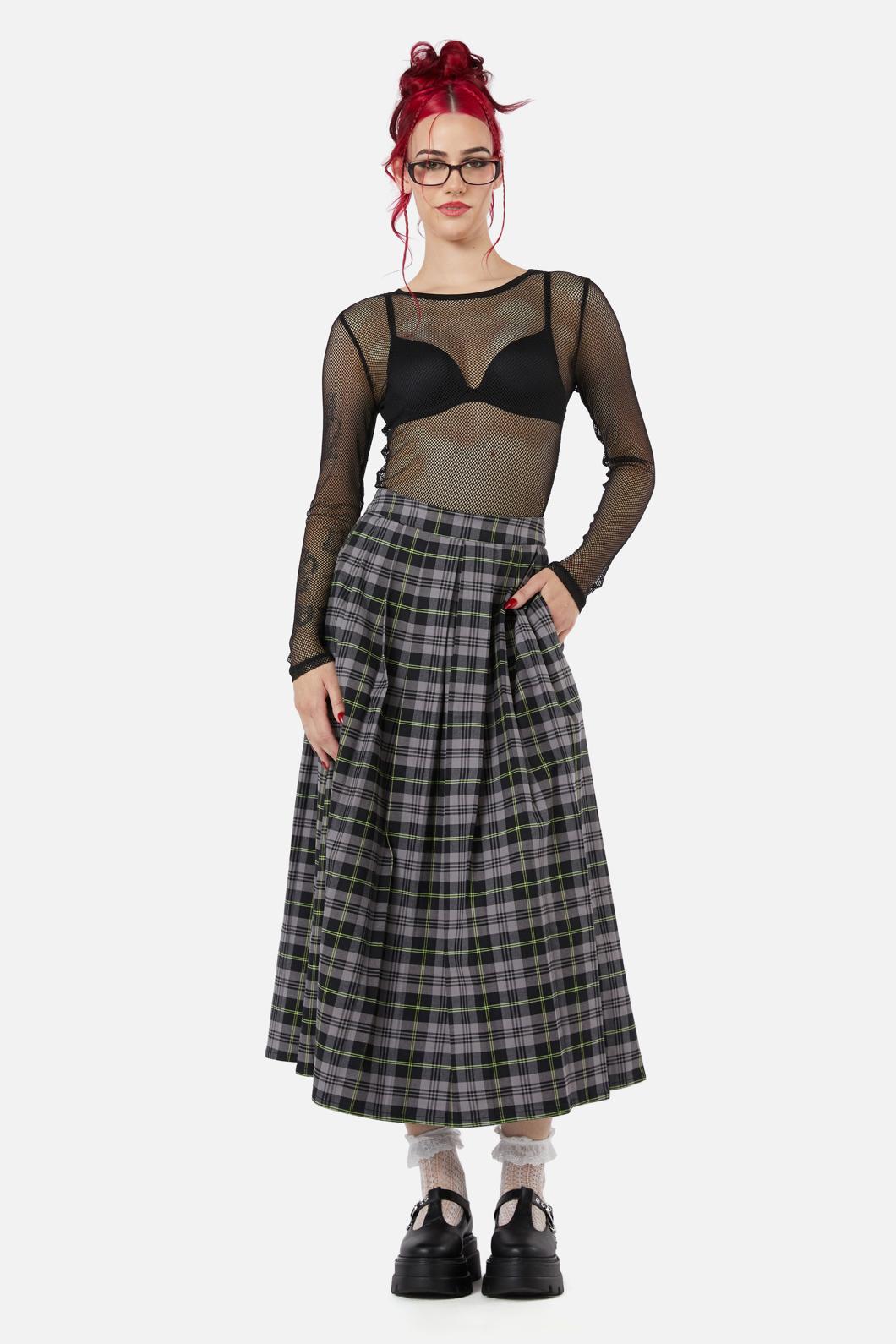 Black Friday - Unsolved Fishnet Top - black
