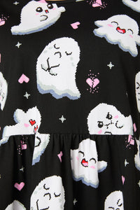 Black Friday - Ghostie Print Dress - black