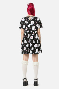 Black Friday - Ghostie Print Dress - black