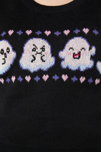 Black Friday - Ghostie Knit Vest - black