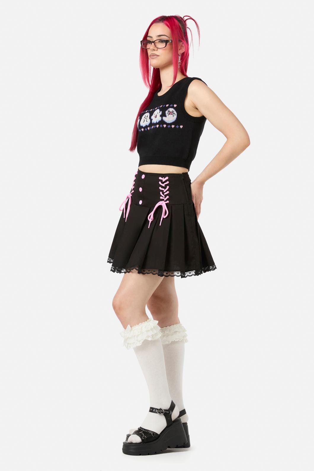 Black Friday - Ghostie Knit Vest - black