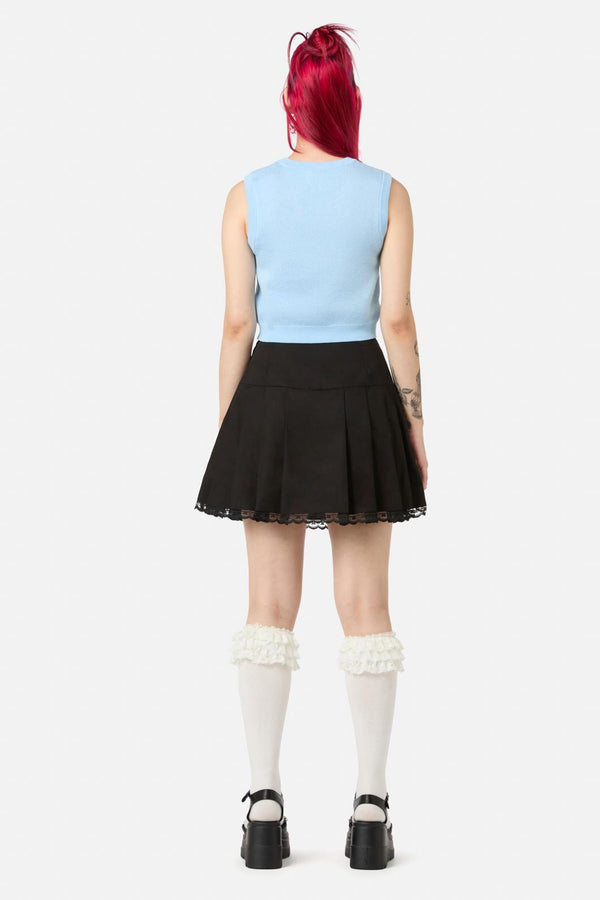 Black Friday - Ghostie Knit Vest - blue