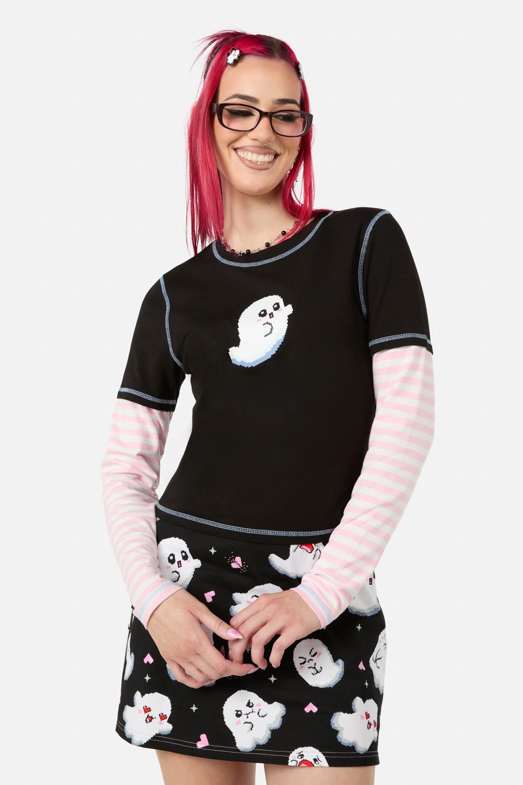 Black Friday - Ghostie LS Tee - black