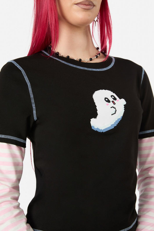 Black Friday - Ghostie LS Tee - black