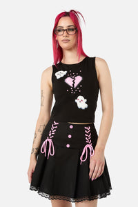 Black Friday - Ghostie Tank - black