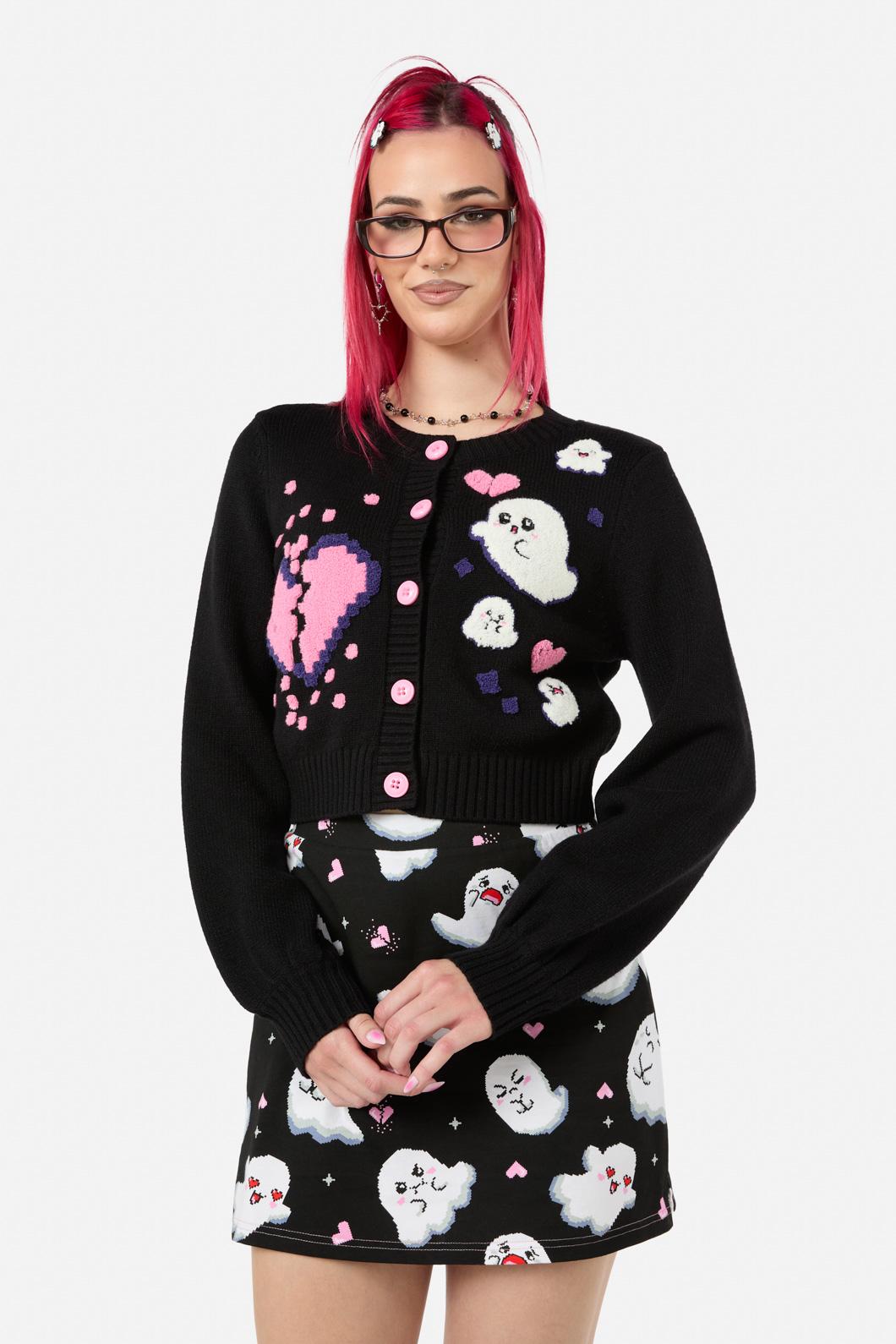 Black Friday - Ghostie Cardigan - black