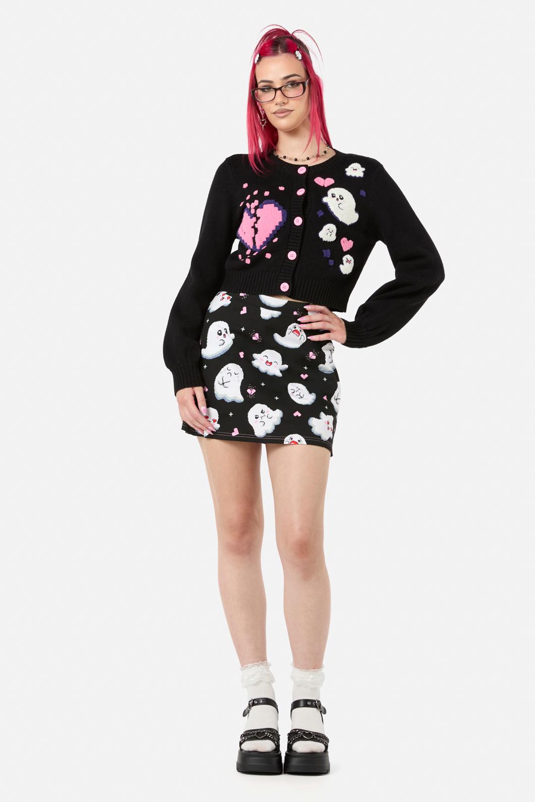 Black Friday - Ghostie Cardigan - black