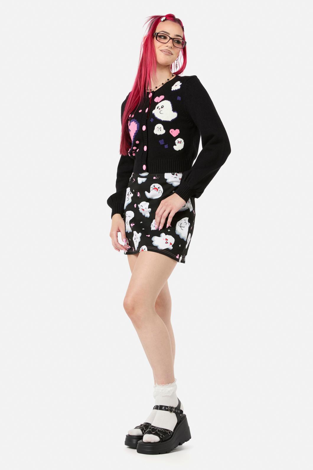 Black Friday - Ghostie Cardigan - black