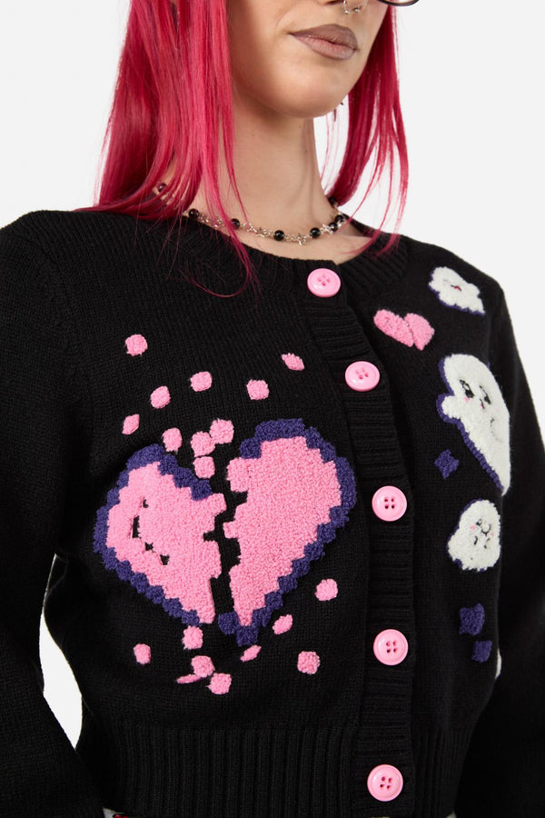 Black Friday - Ghostie Cardigan - black