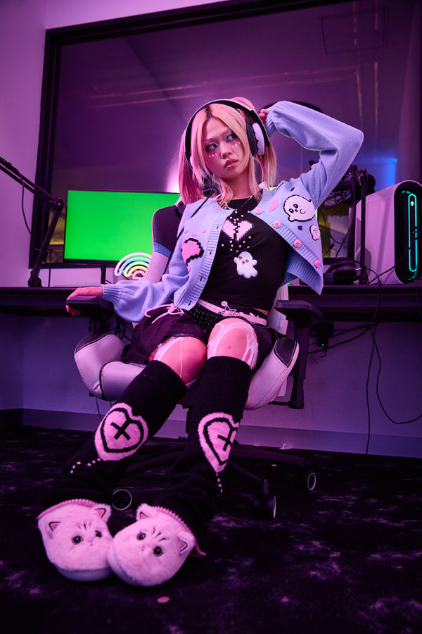 Black Friday - Ghostie Cardigan - blue