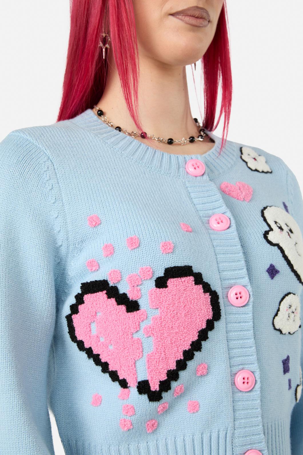 Black Friday - Ghostie Cardigan - blue