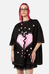 Black Friday - Two Of Hearts OS Tee - black