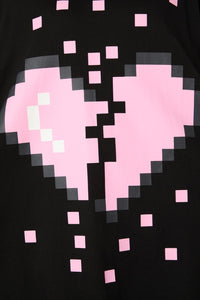 Black Friday - Two Of Hearts OS Tee - black