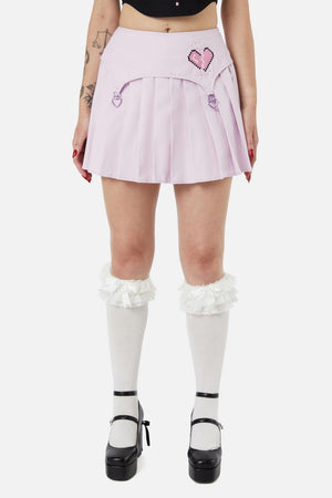 Black Friday - Two Of Hearts Skort - pink