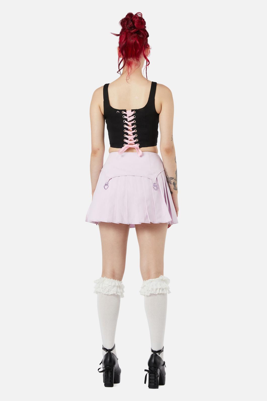 Black Friday - Two Of Hearts Skort - pink