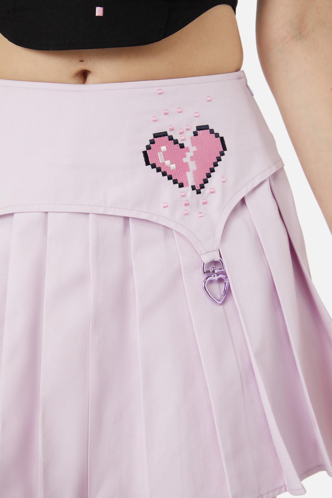Black Friday - Two Of Hearts Skort - pink