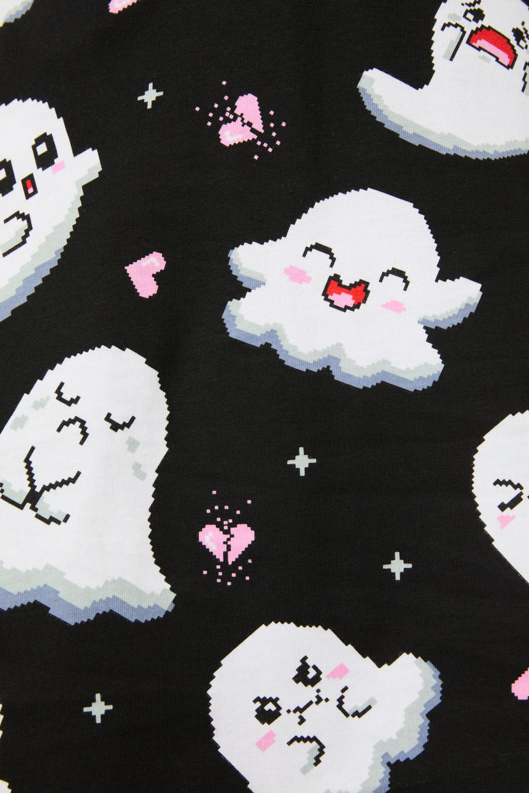 Black Friday - Ghostie Print Skort - black