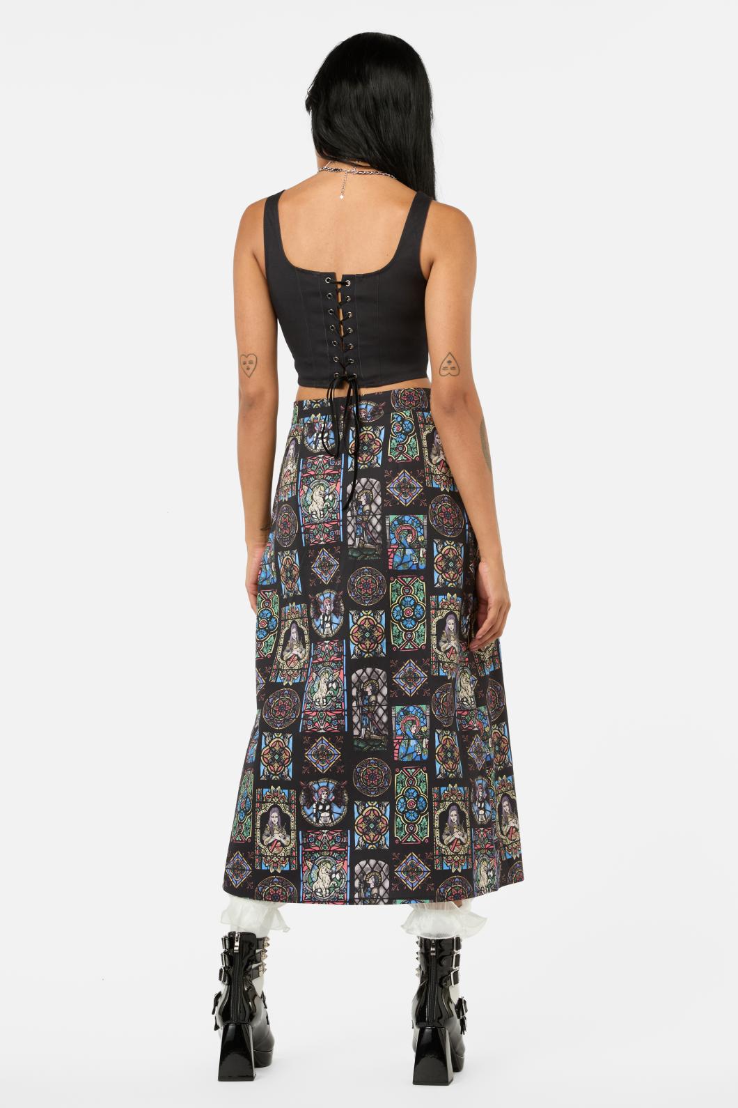 Black Friday - Vitrail Placement Corset - black