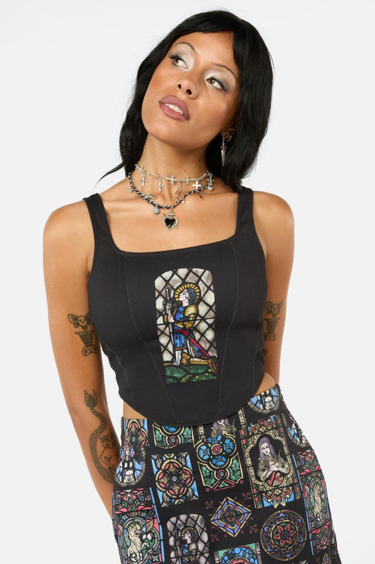 Black Friday - Vitrail Placement Corset - black