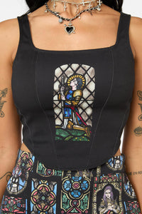 Black Friday - Vitrail Placement Corset - black