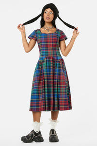 Black Friday - Sainted Tartan Dress - multi